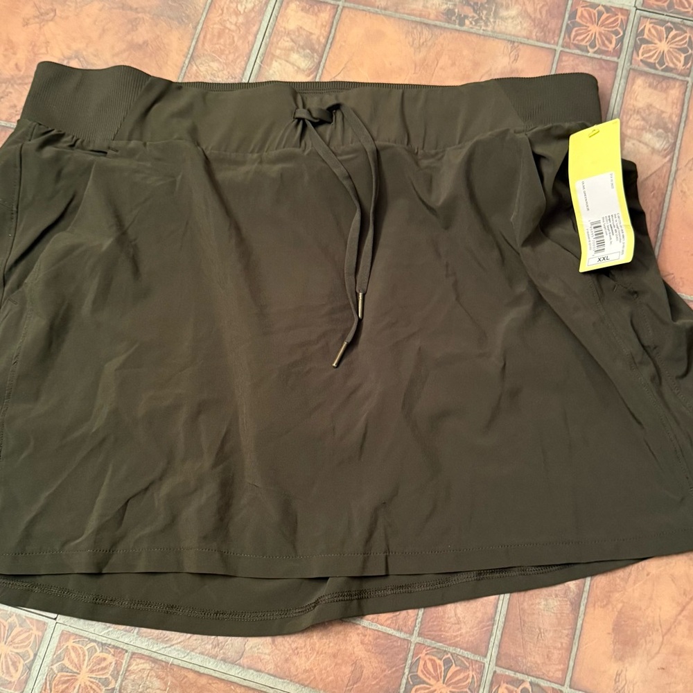 Olive Green Activewear skirt